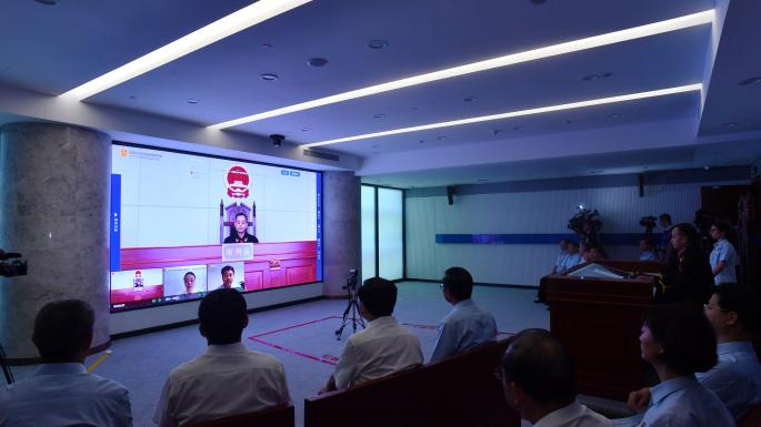 Chinas erstes Cyber-Gericht hört die Internet-Fälle&nbsp;online