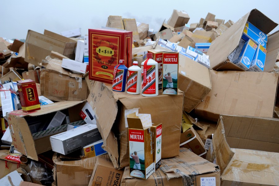 Chinesische Counterfeiter fälschen hauptsächlich einheimische&nbsp;Marken