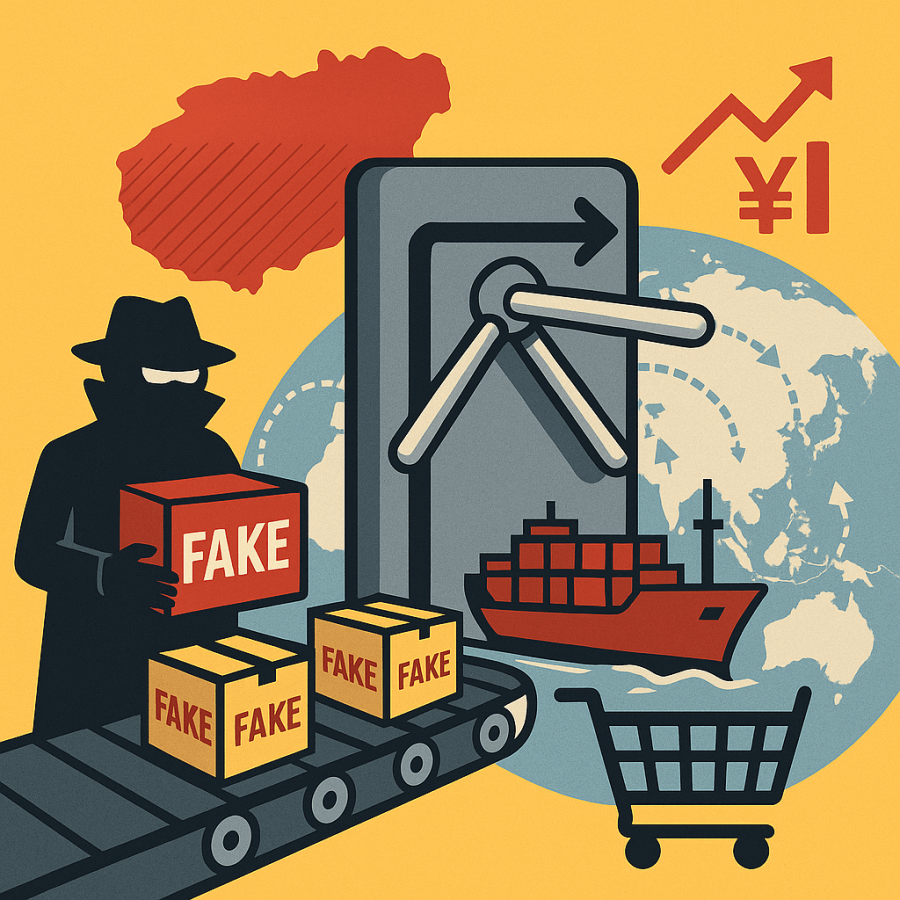 Fälscherdrehkreuz Hainan